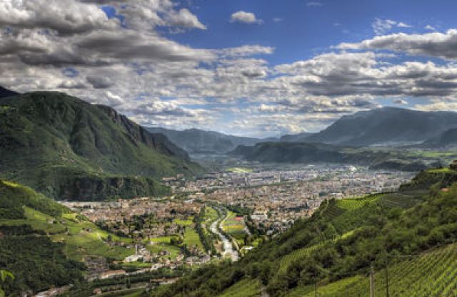 Panoramabild Bozen